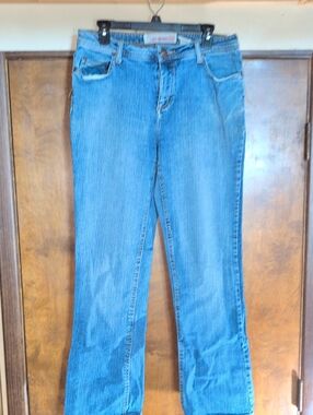 Faded Glory Stretch Boot cut Classic Women's Blue Denim Jeans Size 10
